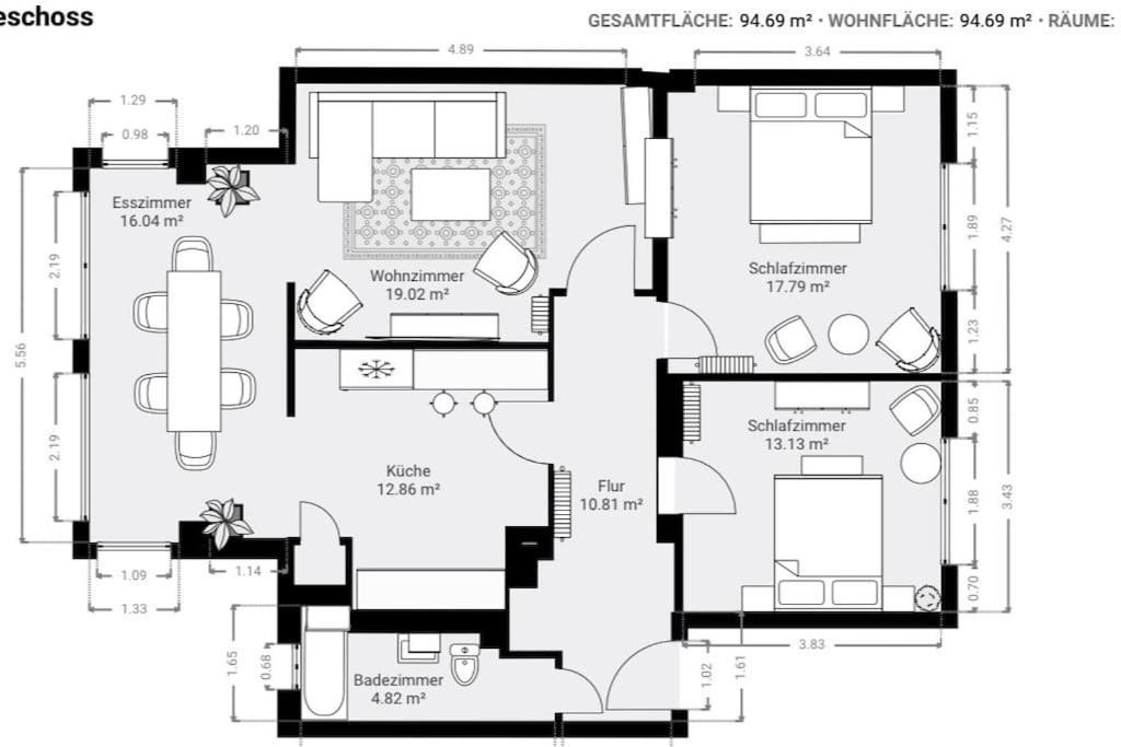 Appartamento Urban & Chic: 2Bdr, Parkplatz Witten Esterno foto